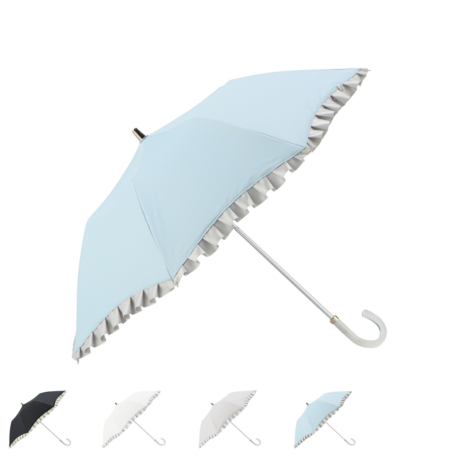 楽天市場】LANVIN en Bleu ラッフルフリル ランバンオンブルー 日傘