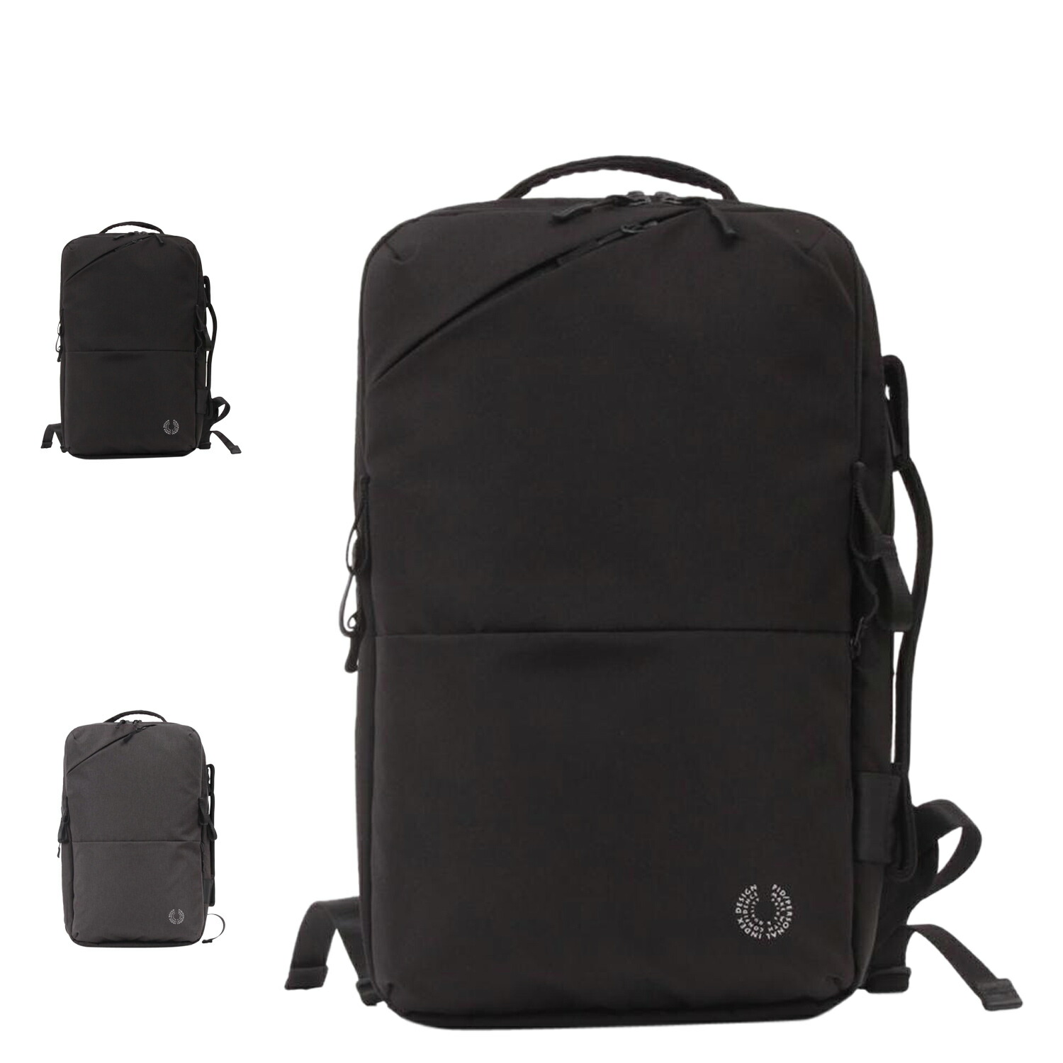 P.i.d BUSINESS BAG ピーアイディー リュック バッグ バックパック ビジネスバッグ メンズ 26L 大容量 ブラック グレー 黒 PAK301