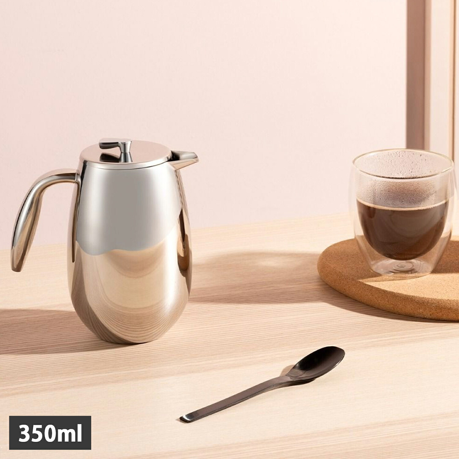 boduｍ COLUMBIA ボダム コーヒーメーカー フレンチプレス 350ml ステンレス 3カップ用 食洗機対応 ダブルウォール シルバー 1303-16 母の日 8,470円