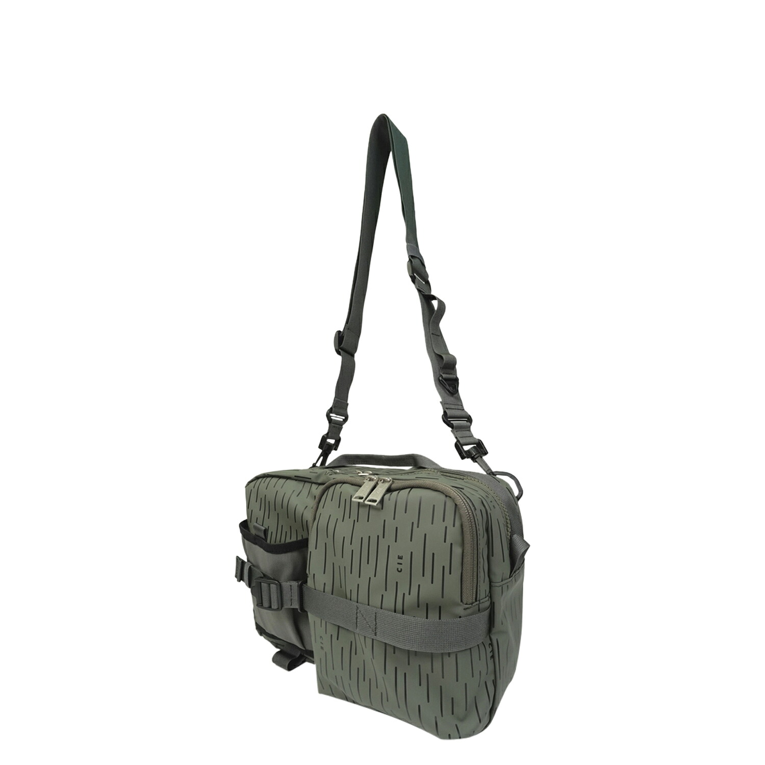 CIE GRID3 LIMITED EDITION RAIN CAMO シー バッグ ショルダーバッグ メンズ レディース 4.5L 軽量 斜めがけ 防水 撥水 日本製 グリーン 032068RC 母の日