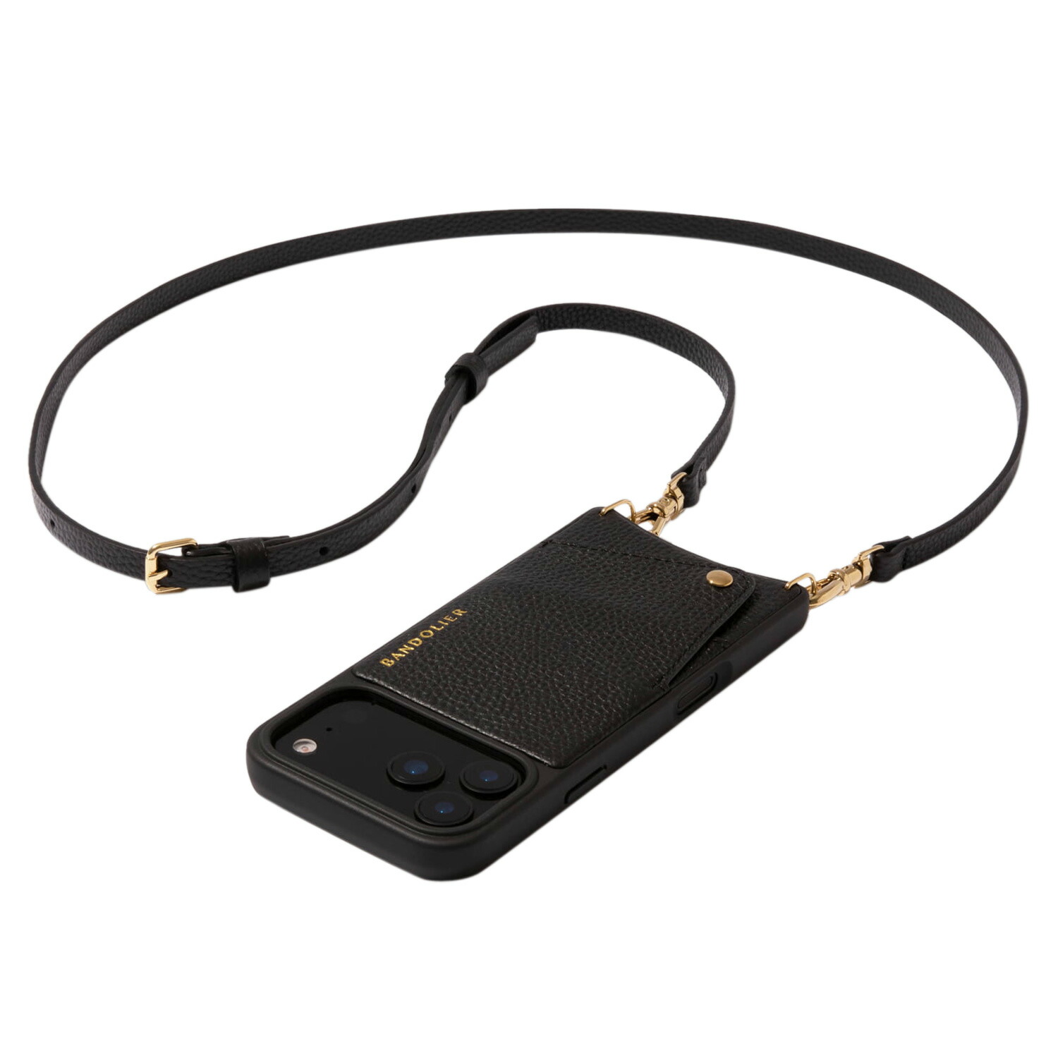 BANDOLIER EMMA GOLD バンドリヤー スマホショルダー iPhone17 17Pro 17Pro Max iPhone Air スマホケース アイフォン エマ ゴールド メンズ レディース ブラック 黒 10EMM 母の日