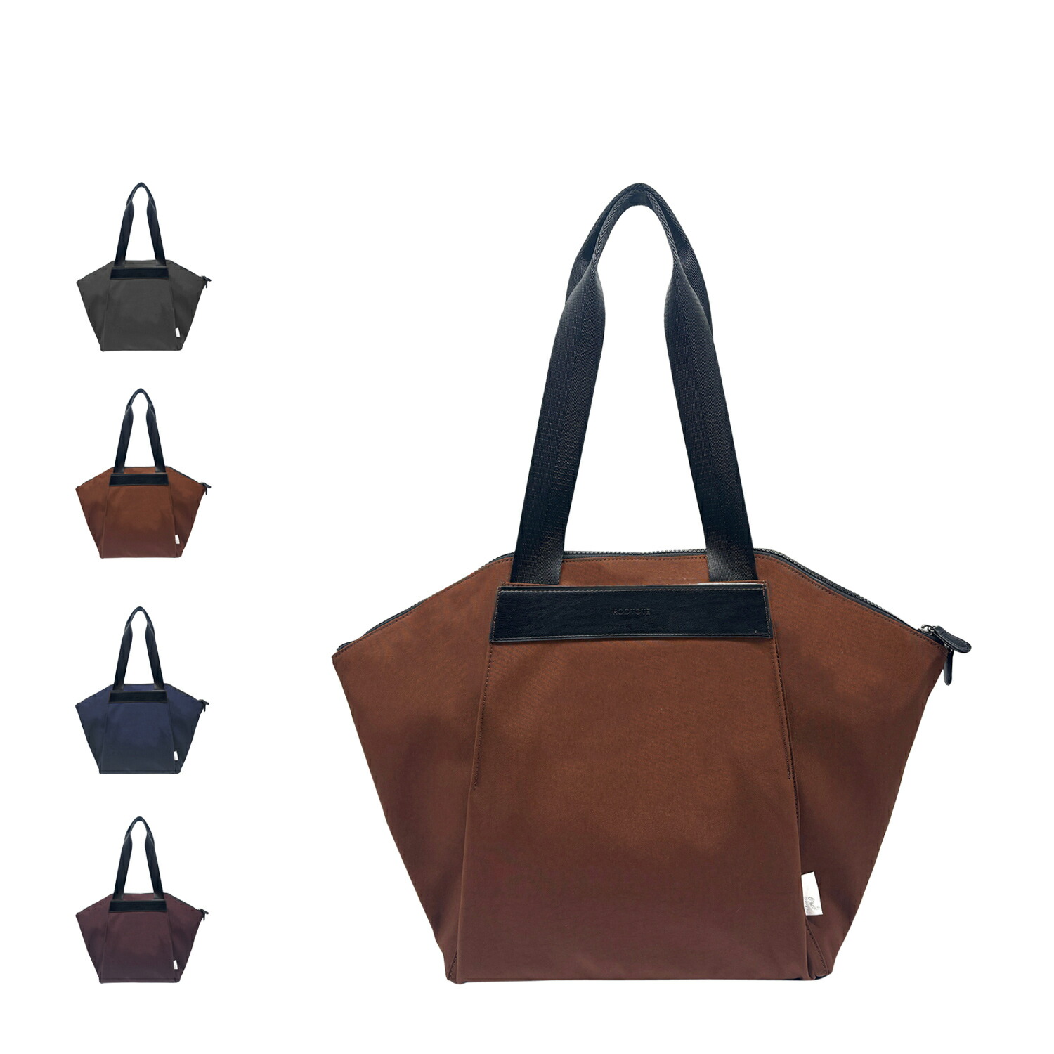 ROOTOTE LT.ミディアム.フロントオープン-A ルートート バッグ トートバッグ レディース A4 大容量 軽量 ブラック ブラウン ブルー グレー 黒 3669 母の日