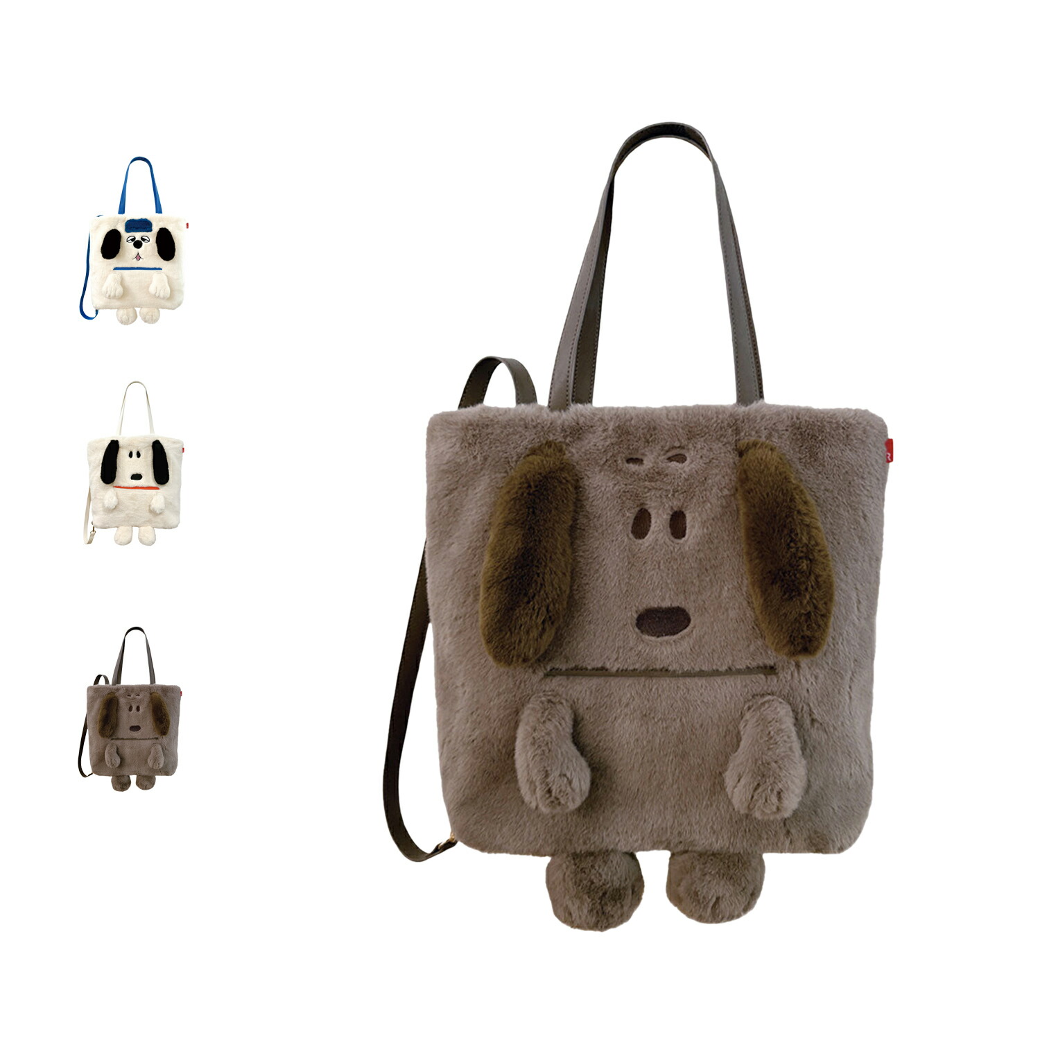 ROOTOTE アイピー トール クリプティッド ピーナッツ ルートート トートバッグ バッグ リュック バックパック メンズ レディース スヌーピー 2WAY 軽量 ホワイト アイボリー ブラウン 白 8416