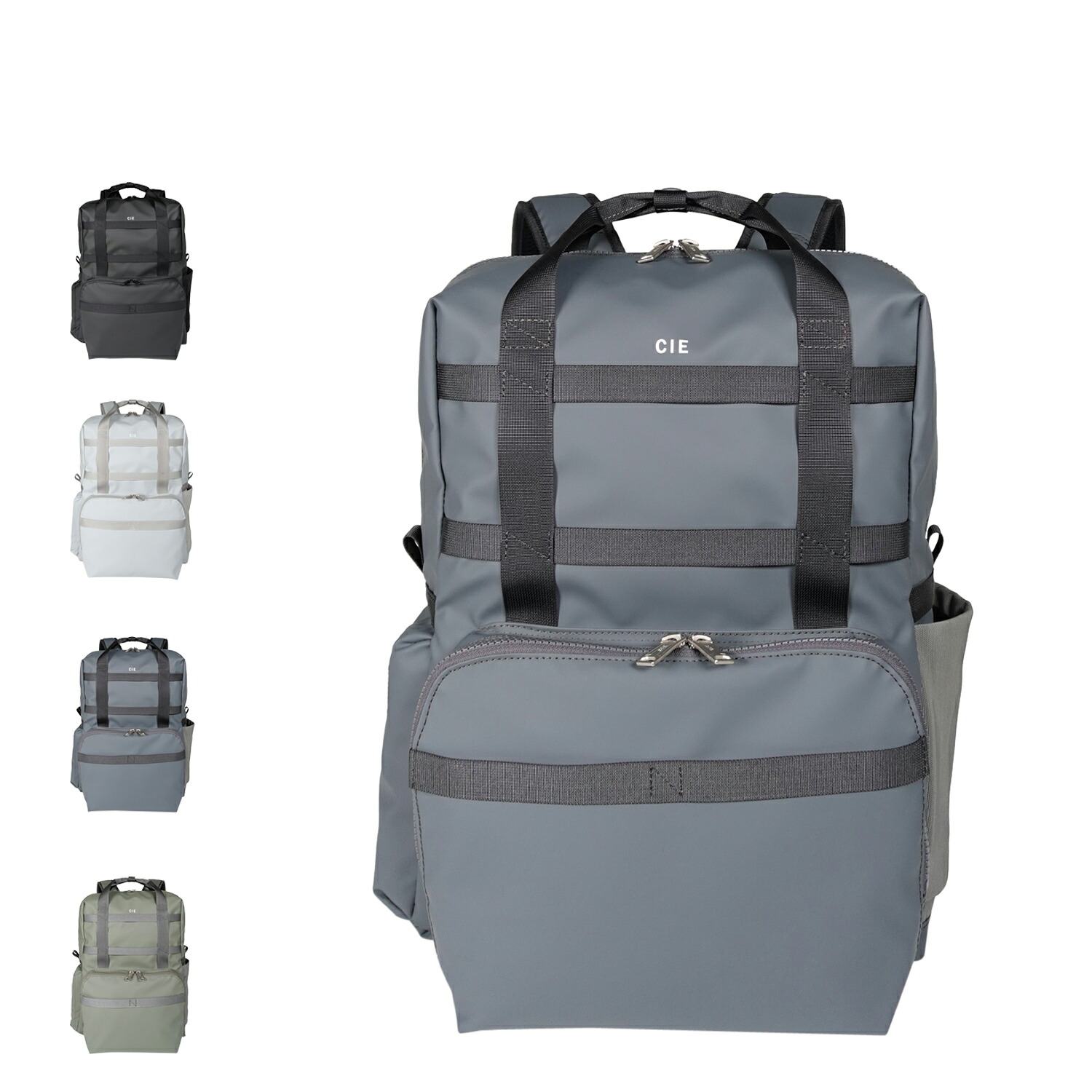 CIE GRID3 2WAY PACK シー リュック バッグパック バッグ トートバッグ メンズ レディース グリッド3 軽量 撥水 防水 日本製 ブラック グレー ネイビー カーキ 黒 032076｜ALLSPORTS