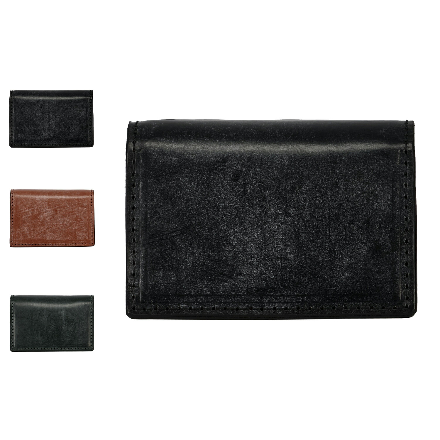 MASTER&Co. UK BRIDLE CARD CASE+COIN PURSE マスターアンドコー カードケース 小銭入れ コインケース メンズ レディース 本革 コンパクト 日本製 ブラック ブラウン グリーン 黒 MC1475