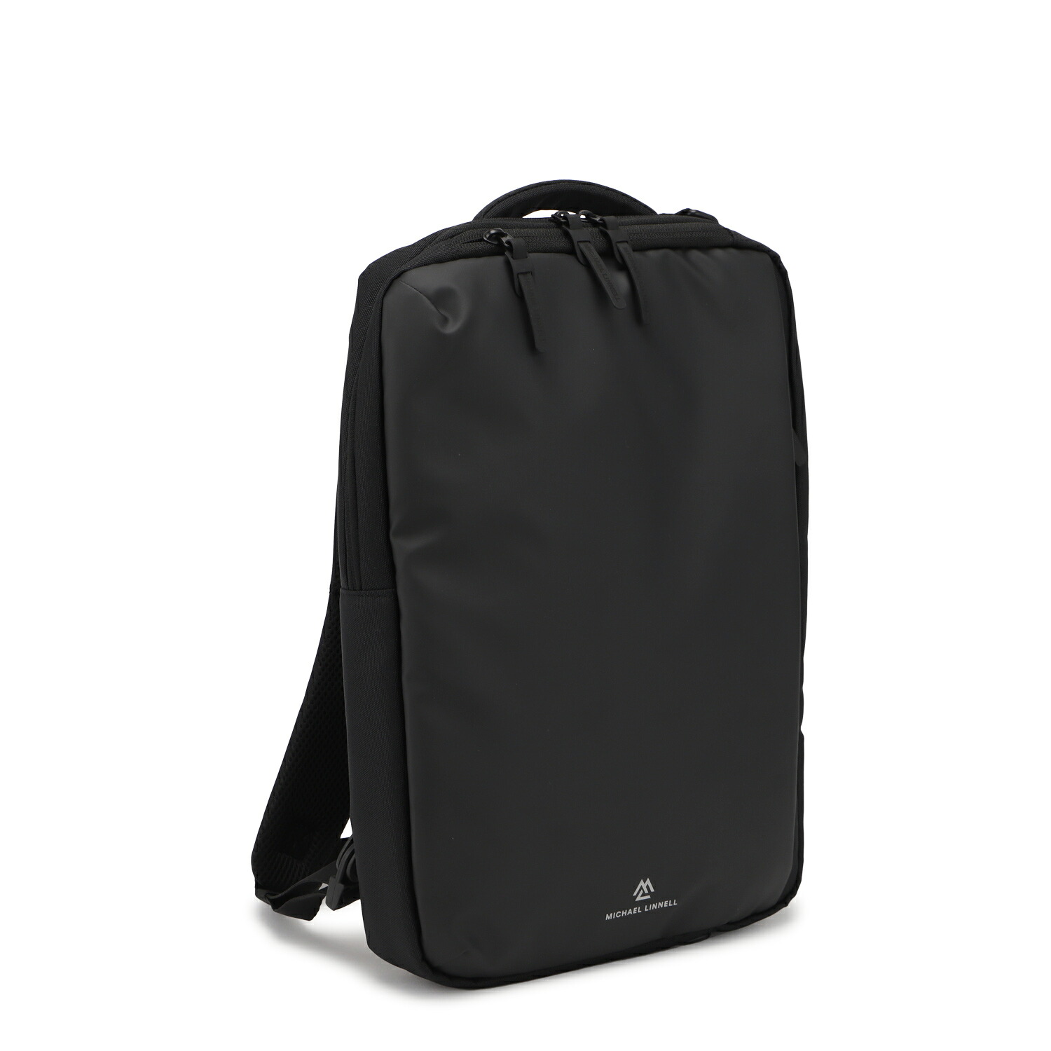 MICHAEL LINNELL SLIM 3-WAY BAG マイケルリンネル リュック ショルダーバッグ ブリーフケース バッグ バックパック スリム 3WAYバッグ メンズ レディース 8L 薄マチ 斜めがけ A4 ブラック 黒 MLSL-43｜ALLSPORTS