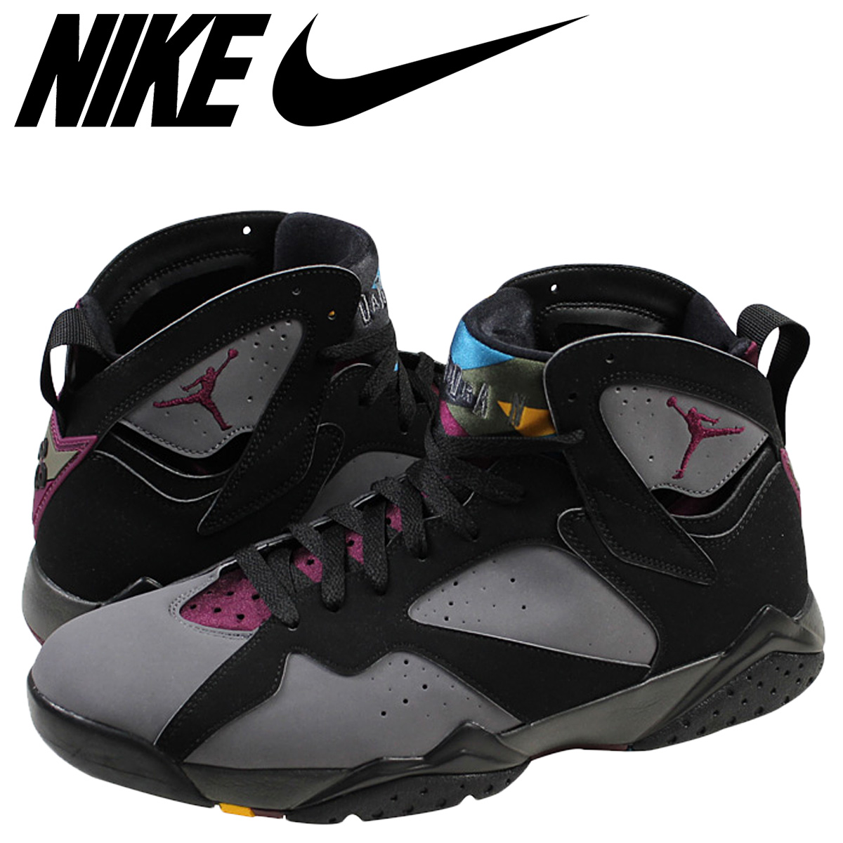 ナイキ Nike Insta エアジョーダンスニーカー Og Air Jordan 7 Retro Bordeaux Reebok エア ジョーダン 7 レトロ ボルドー 034 ブラック 黒 メンズ Zzi 返品不可 Allsports 送料無料 あす楽対応 27 29cm ナイキ Nike Air Jordan 7 Retro Bordeaux