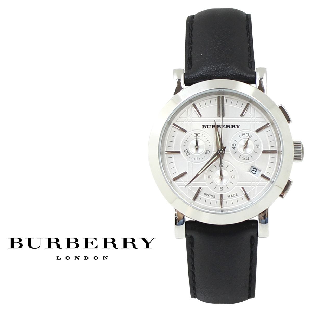 burberry watch mens white