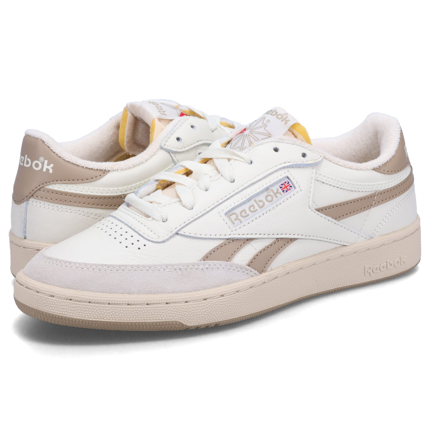 【訳あり】 Reebok CLUB C REVENGE VINTAGE リーボック クラブシー リベンジ ヴィンテージ スニーカー メンズ オフ ホワイト 100034035 【返品不可】