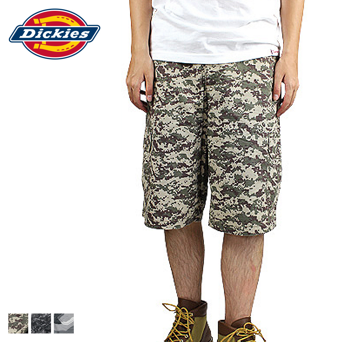 dickies camo cargo shorts