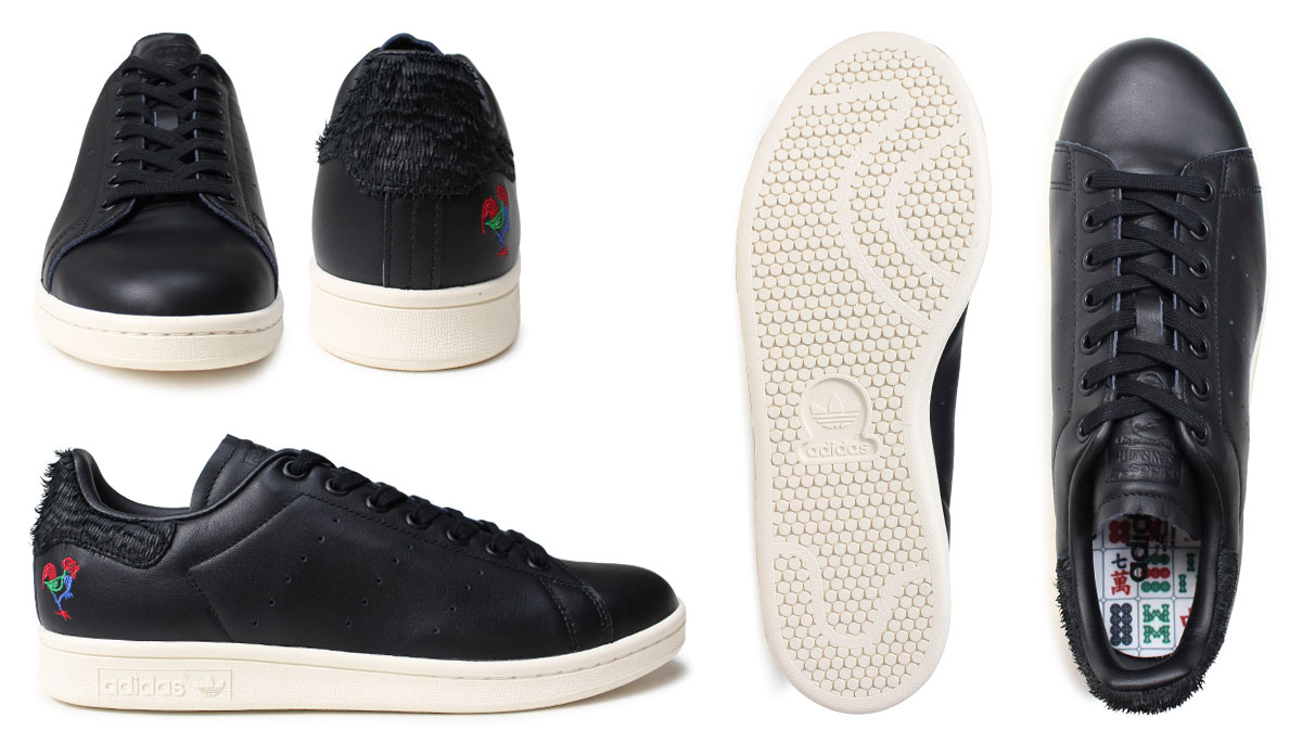 adidas stan smith black mens