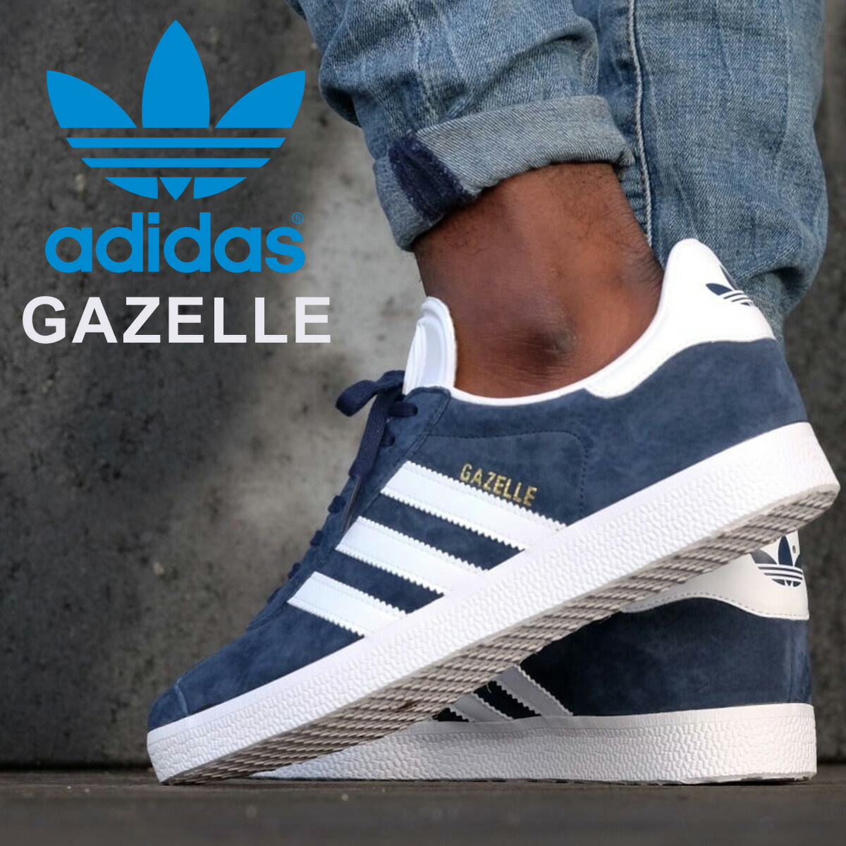 adidas gazelle navy