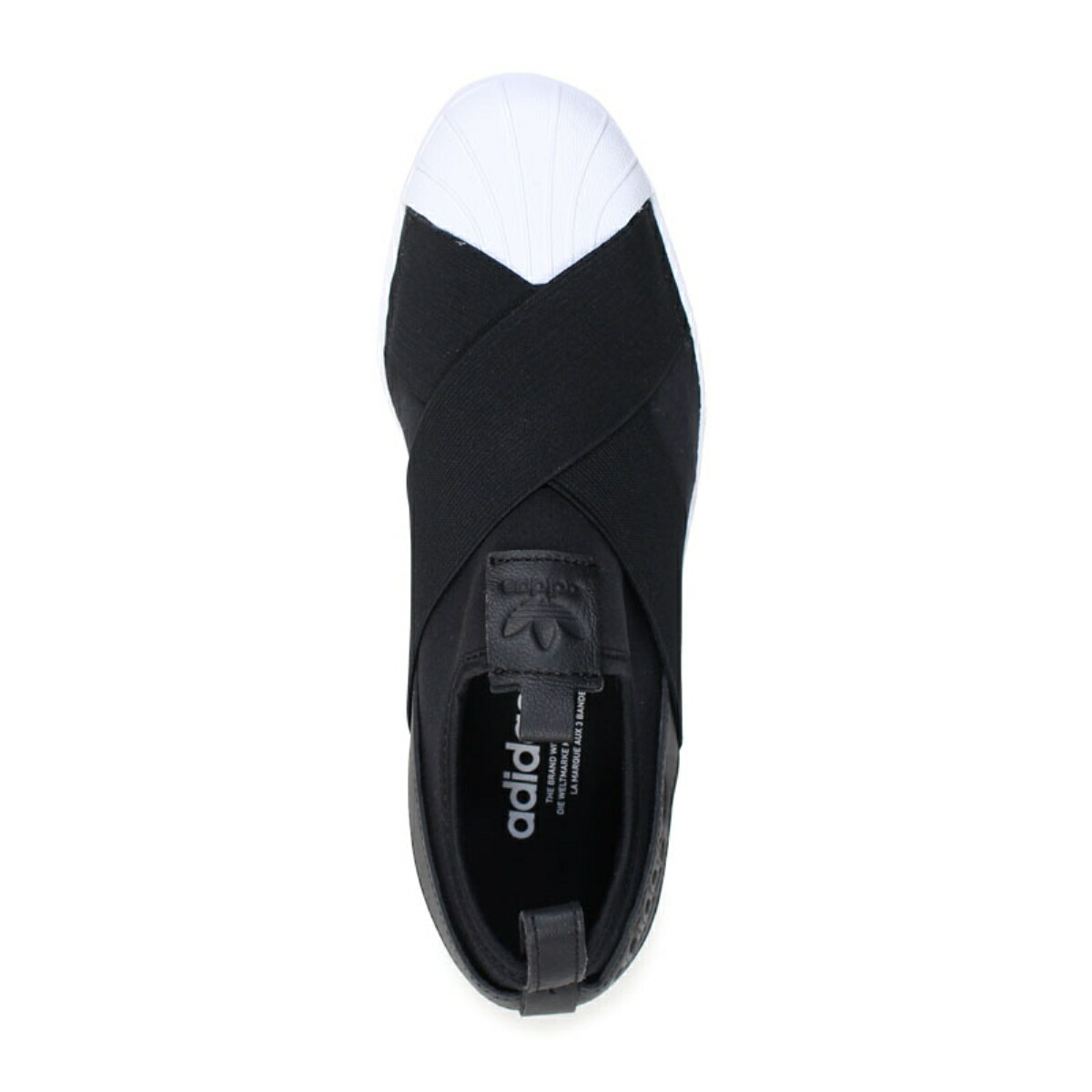 super star slip on adidas