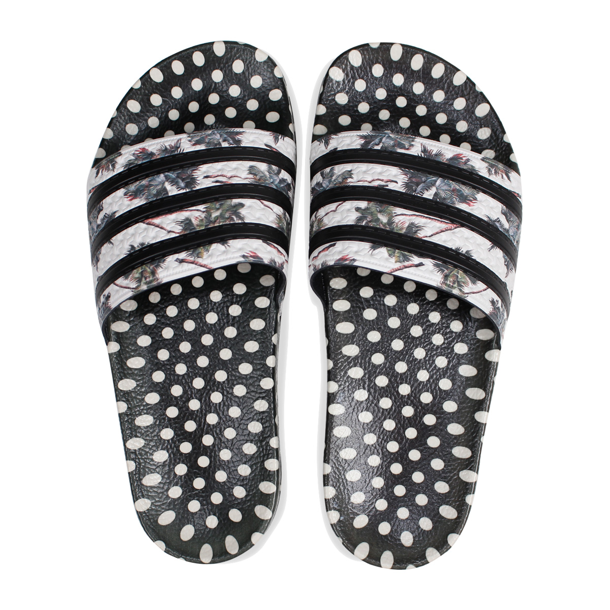 nike benassi black white