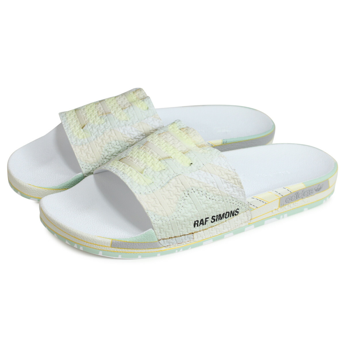 100 本物保証 最大600円offクーポン Adidas Originals Raf Simons Rs Peach Adilette Peachtree アディダス オリジナルス ラフシモンズ ピーチ アディレッタ サンダル シャワーサンダル ピーチツリー メンズ コラボ ベージュ Ee7957 最新人気 Belladentestetic Com