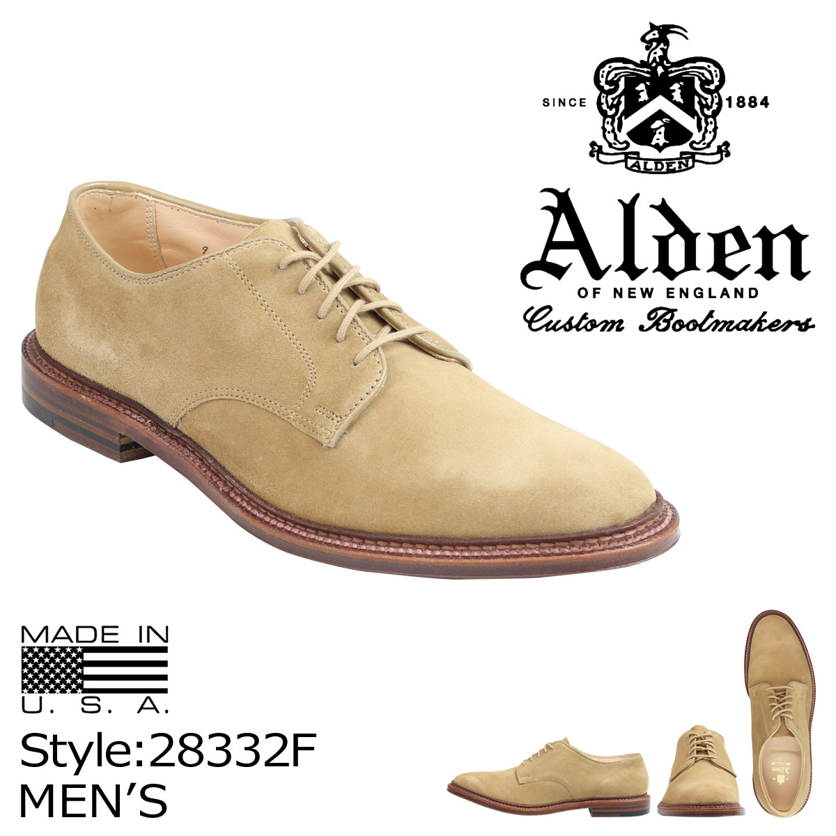 Alden Shoe Size Chart