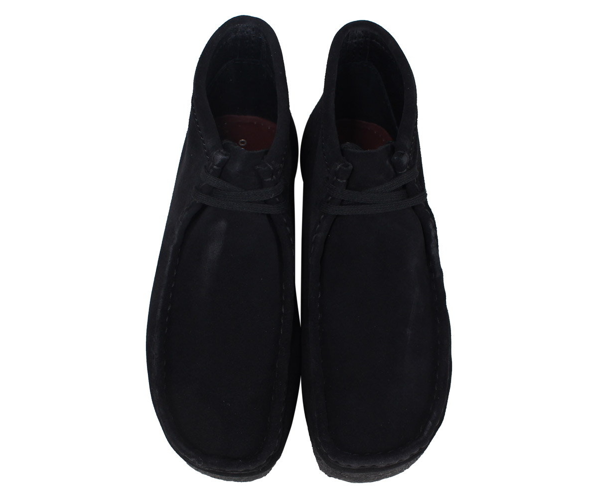 楽天市場 Clarks Wallabee クラークス ワラビー ブーツ メンズ レディース スエード ブラック Allsports