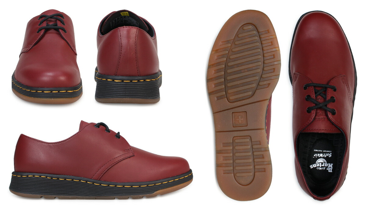 dr martens cavendish cherry red