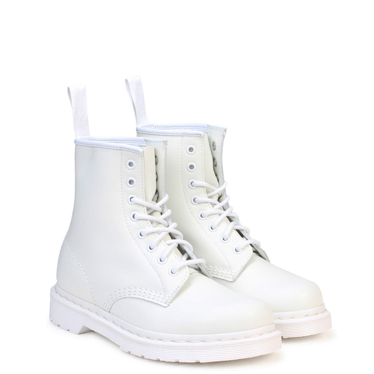 dr martens mono white