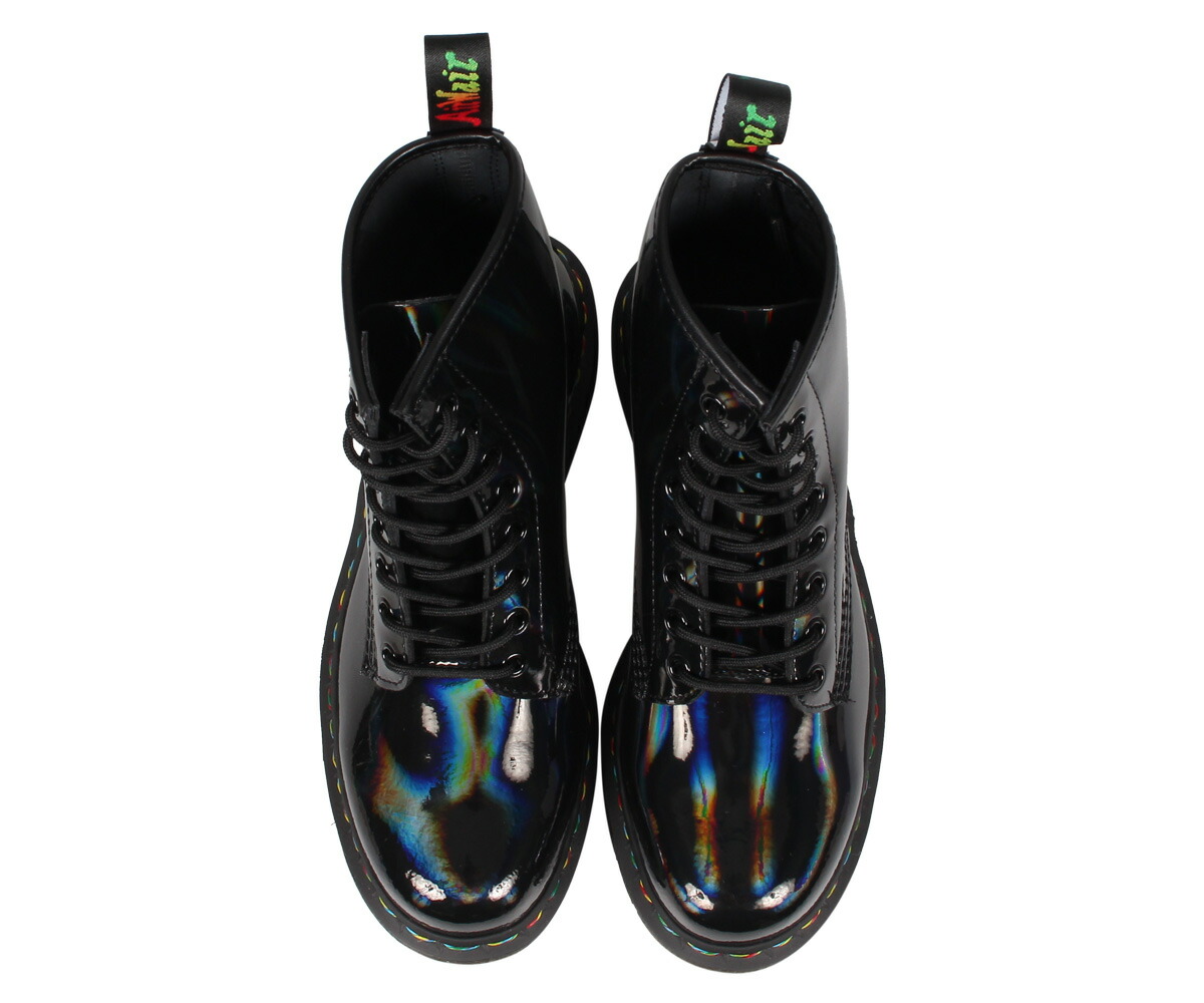 dr martens rainbow patent 1460