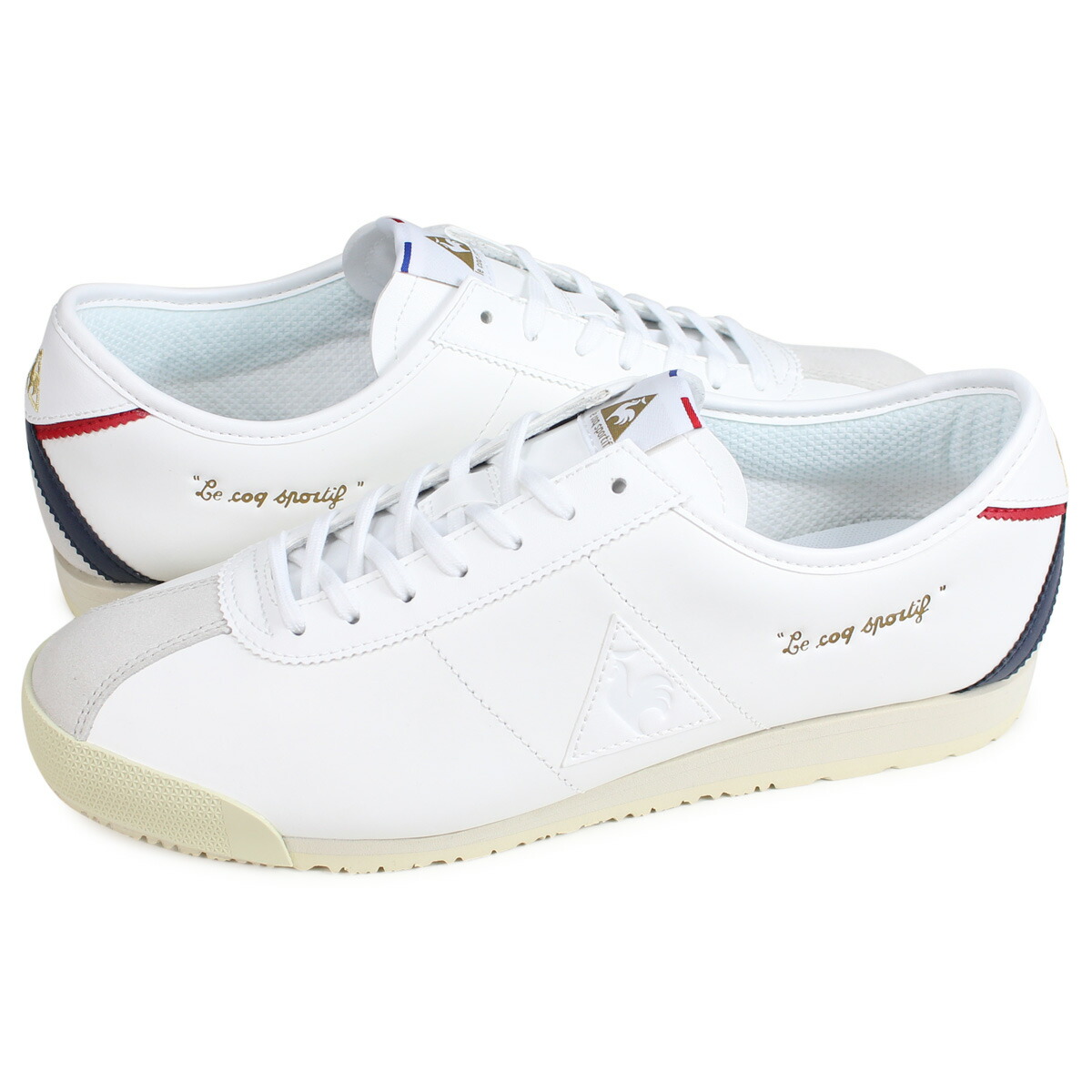 最高の 最大600円offクーポン Le Coq Sportif Montpellier ルコック スポルティフ スニーカー モンペリエ Og メンズ レディース ホワイト Ql1njc01wh 公式の Www Consulacam Marseille Fr