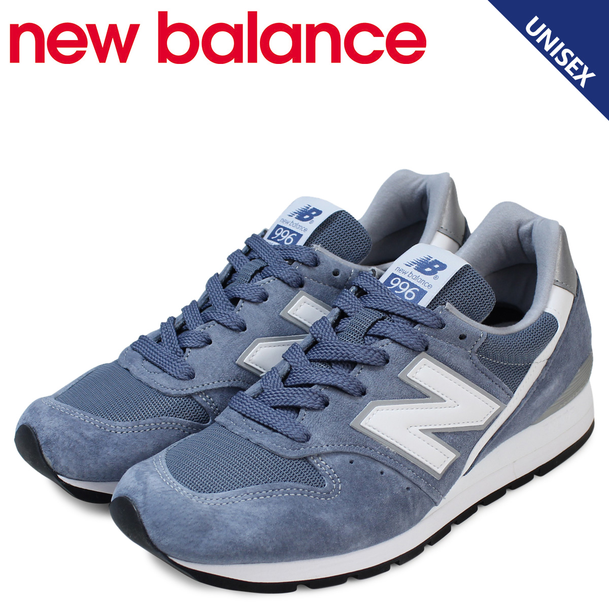 new balance 996 denim blue