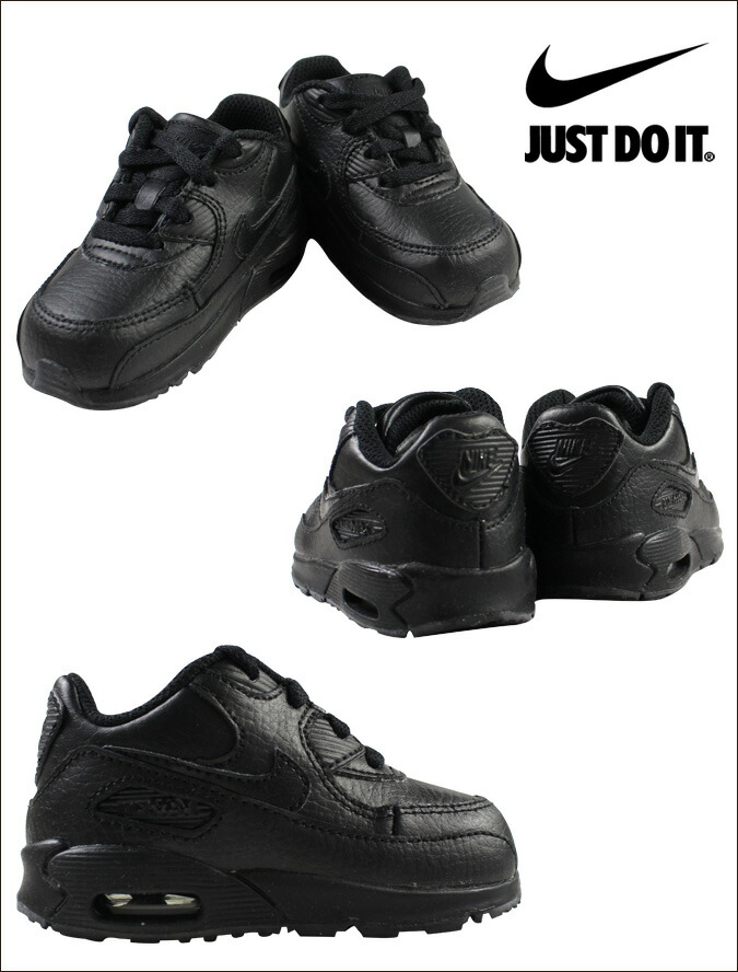 nike air max 90 junior leather black nike air max 90 junior leather black