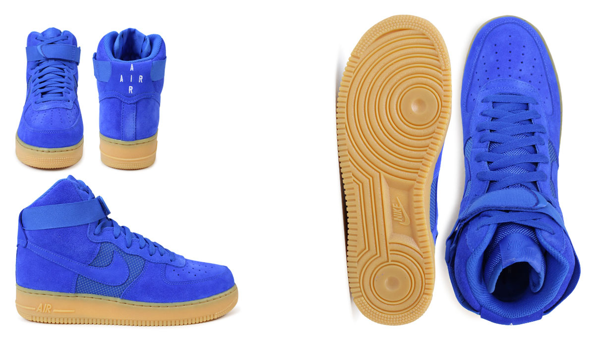 blue suede air force 1 high top
