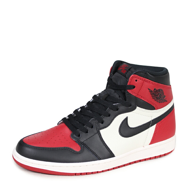 ãæ¥½å¤©å¸å ´ããæå¤§600åOFFã¯ã¼ãã³ã ãã¤ã­ NIKE ã¨ã¢ã¸ã§ã¼ãã³ 1 ã¬ãã­ãã¤ ã¹ãã¼ã«ã¼ ã¡ã³ãº AIR JORDAN 1 RETRO HIGH OG BRED TOE 
