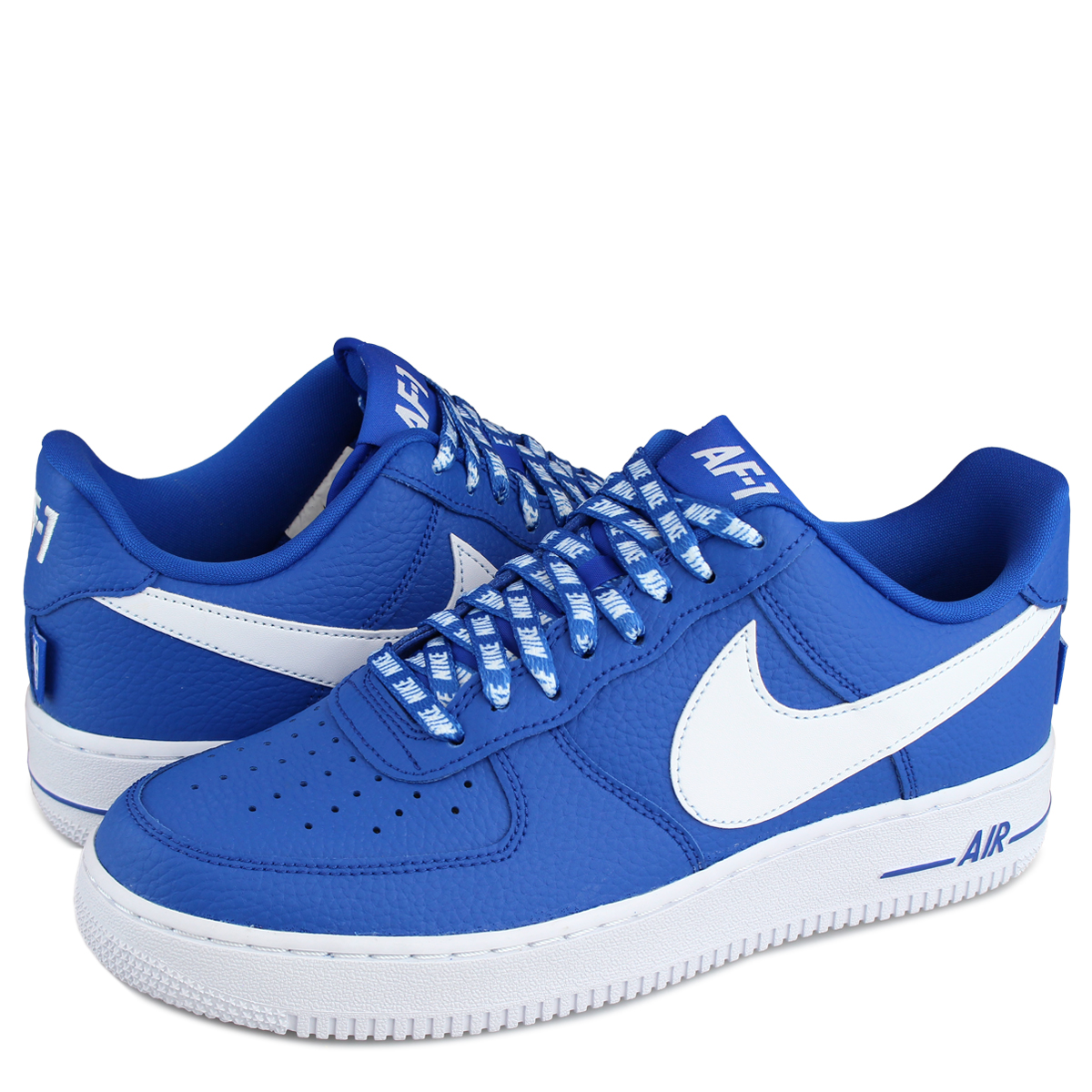 nike shoes blue and white