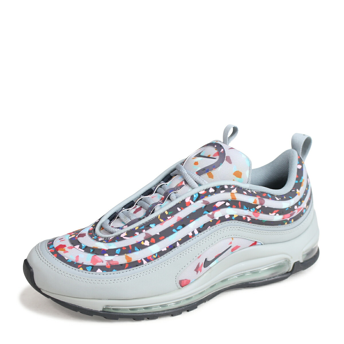 楽天市場 Nike Wmns Air Max 97 Ultra 17 Premium ナイキ エアマックス97 ウルトラ レディース メンズ スニーカー Ao2325 001 グレー Allsports