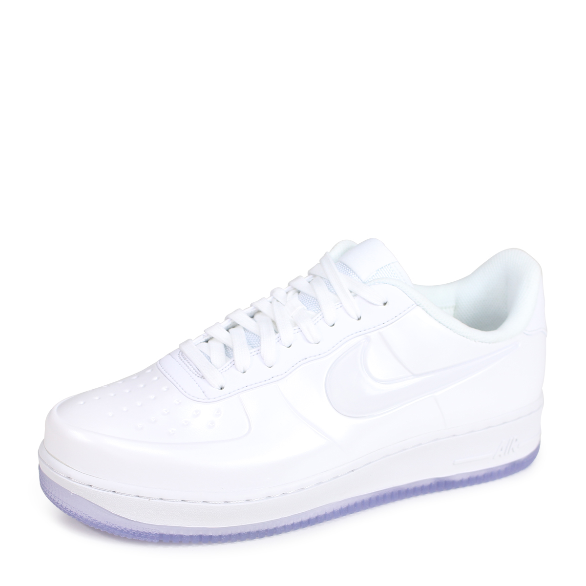 clear bottom air force ones