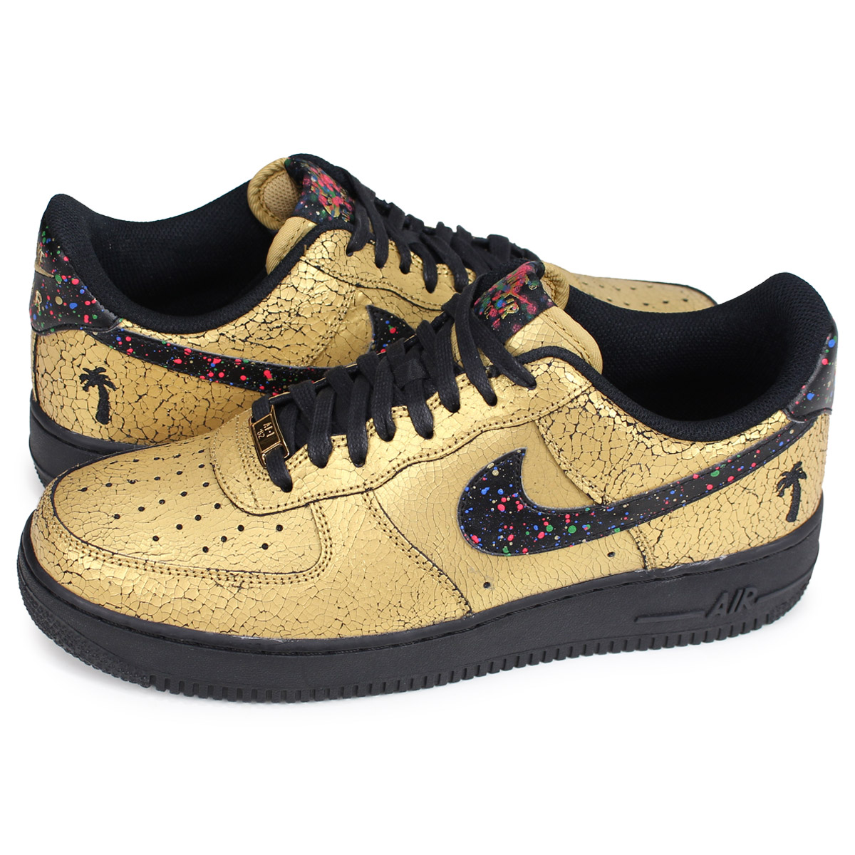 gold air forces 1