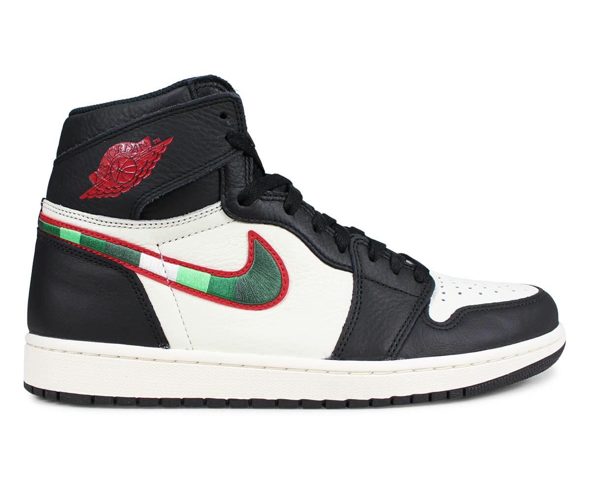 ãæ¥½å¤©å¸å ´ããã¤ã­ NIKE ã¨ã¢ã¸ã§ã¼ãã³1 ã¬ãã­ãã¤ ã¹ãã¼ã«ã¼ ã¡ã³ãº AIR JORDAN 1 RETRO HIGH OG SPORTS ILLUSTRATED ãã©ãã¯ é» 