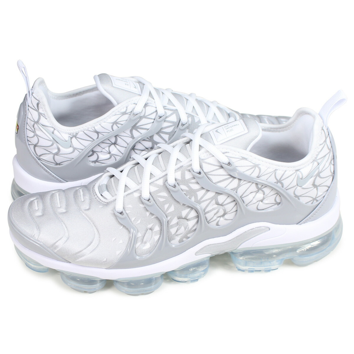 nike vapormax plus silver