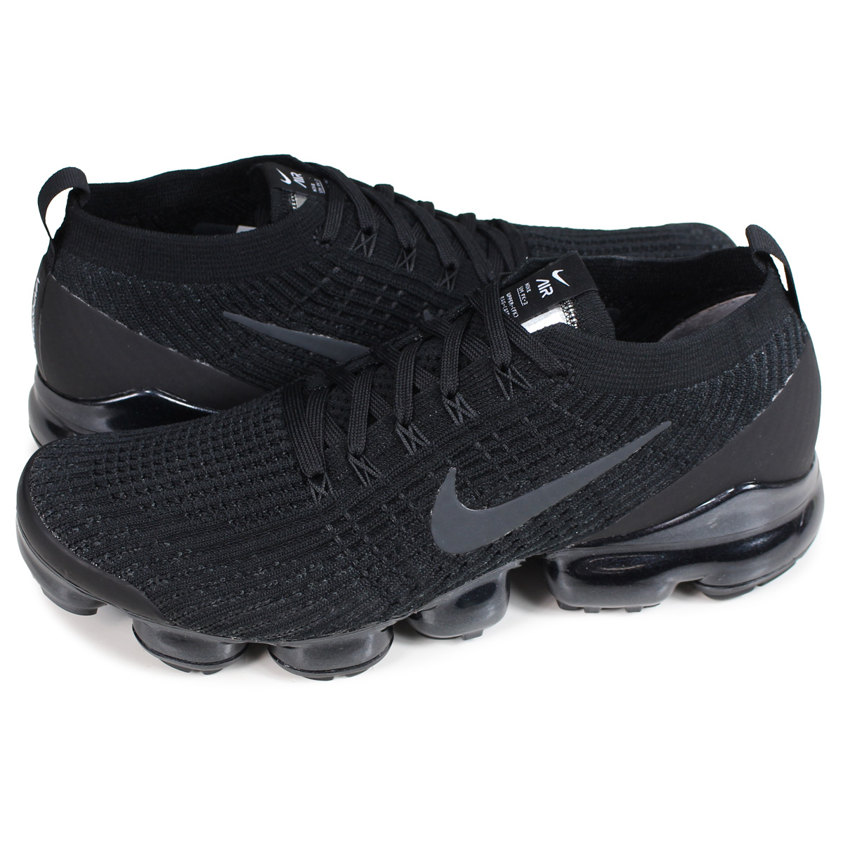 Nike Womens Air Vapormax Flyknit 3 Black Blue Laser eBay