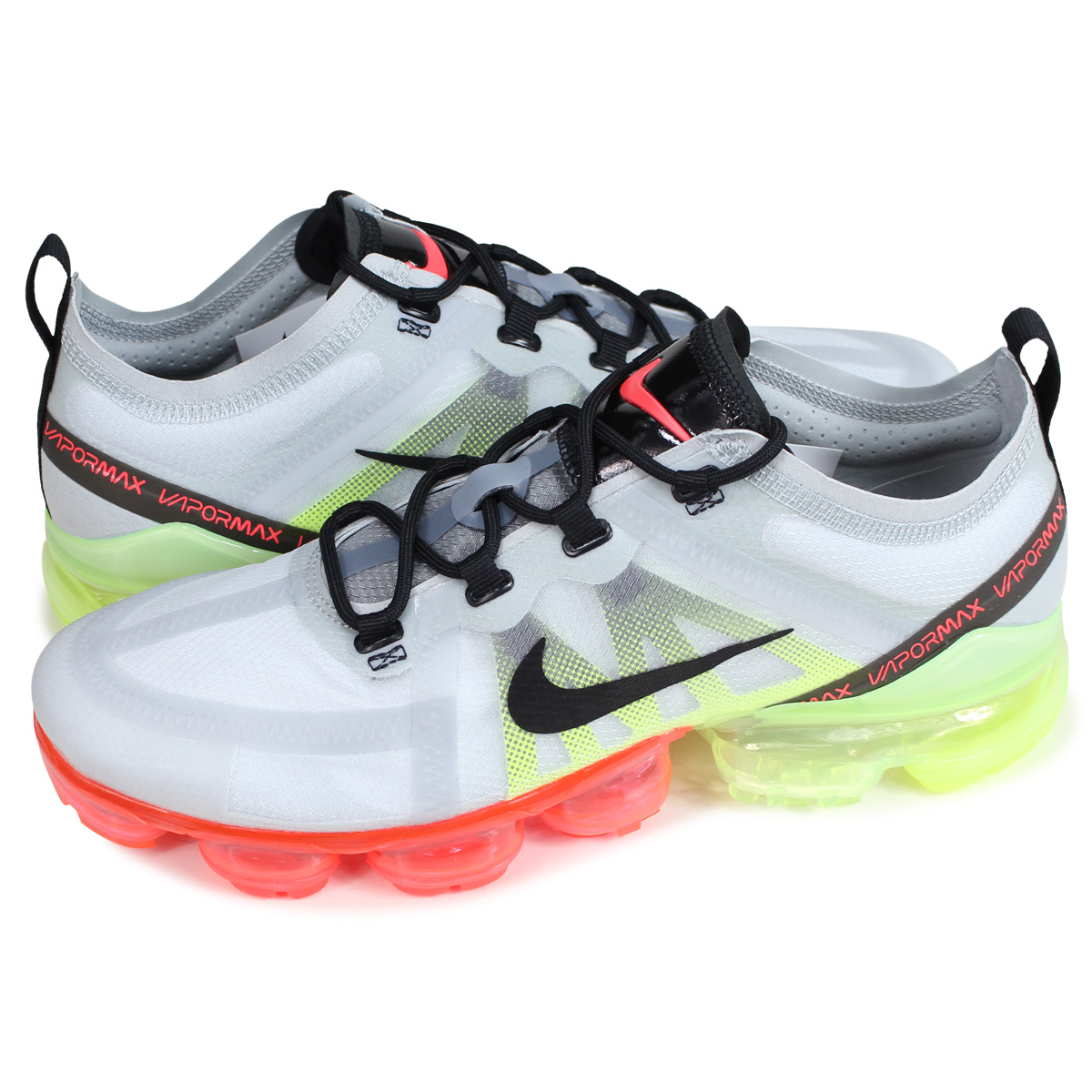 Nike Air VaporMax 2019 PRM White Lime Blast AT6810 100