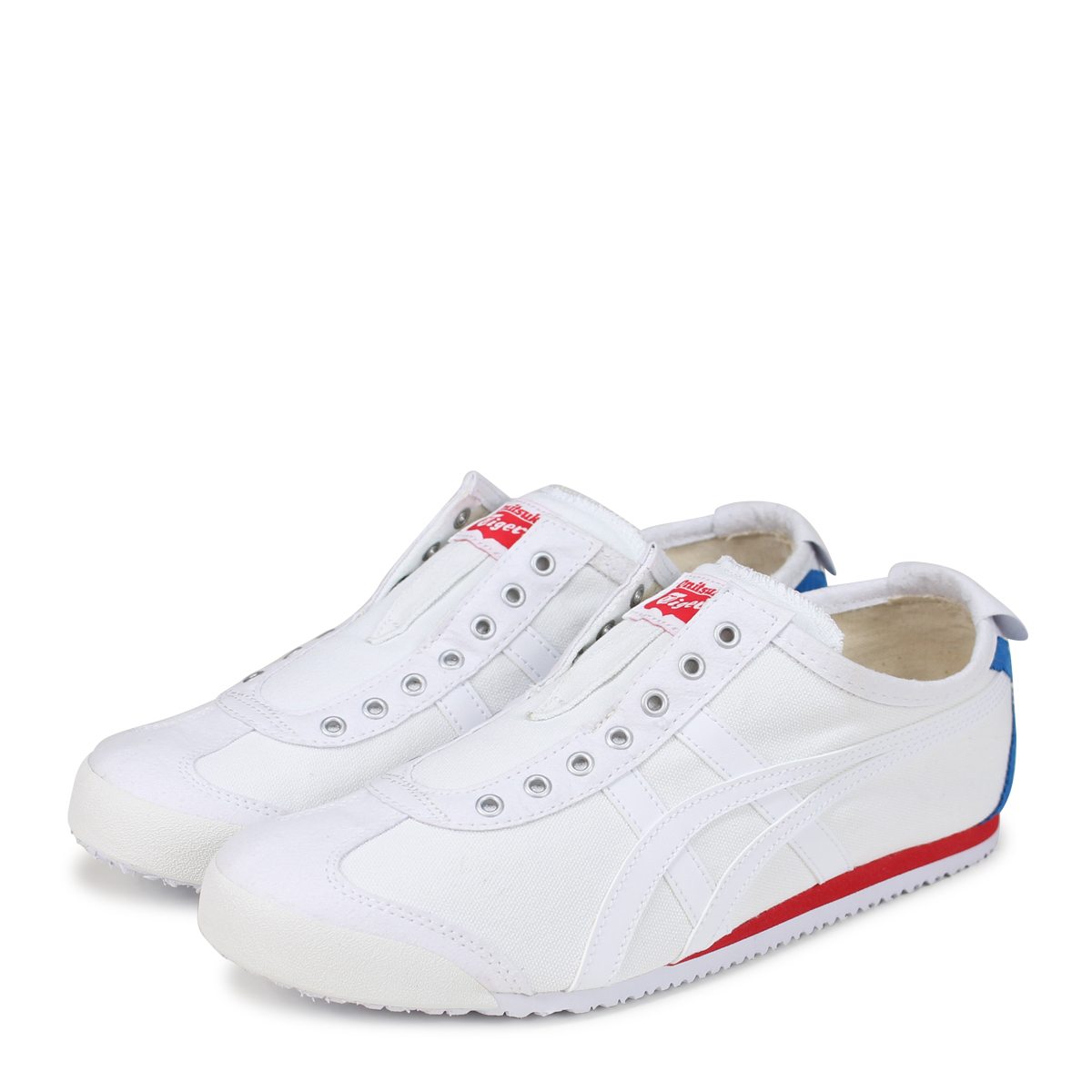 onitsuka tiger white slip on