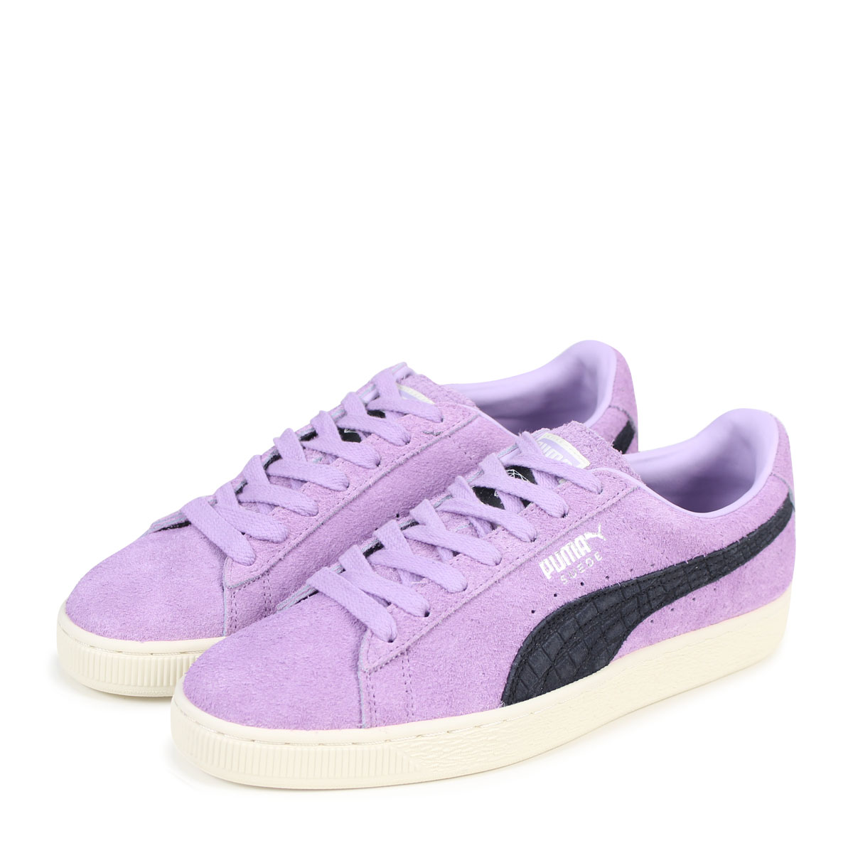 purple puma sneakers