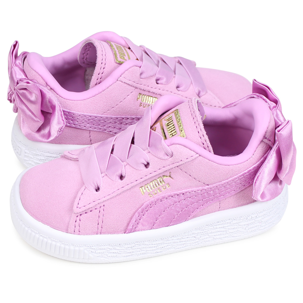 AC INF Puma suede bow tie sneakers 