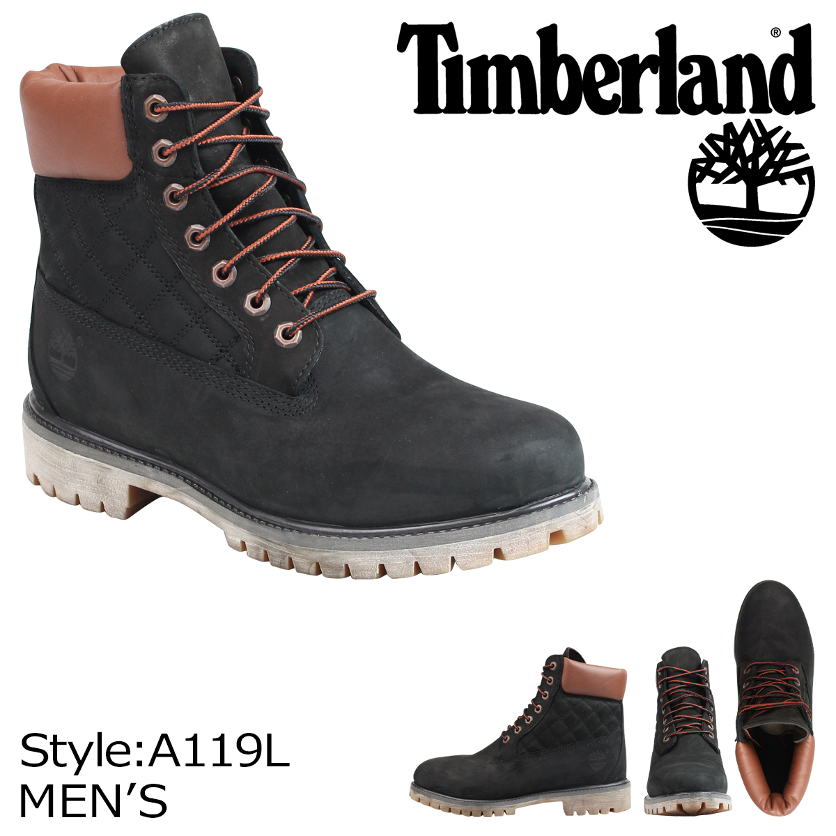 timberland icon 6 black