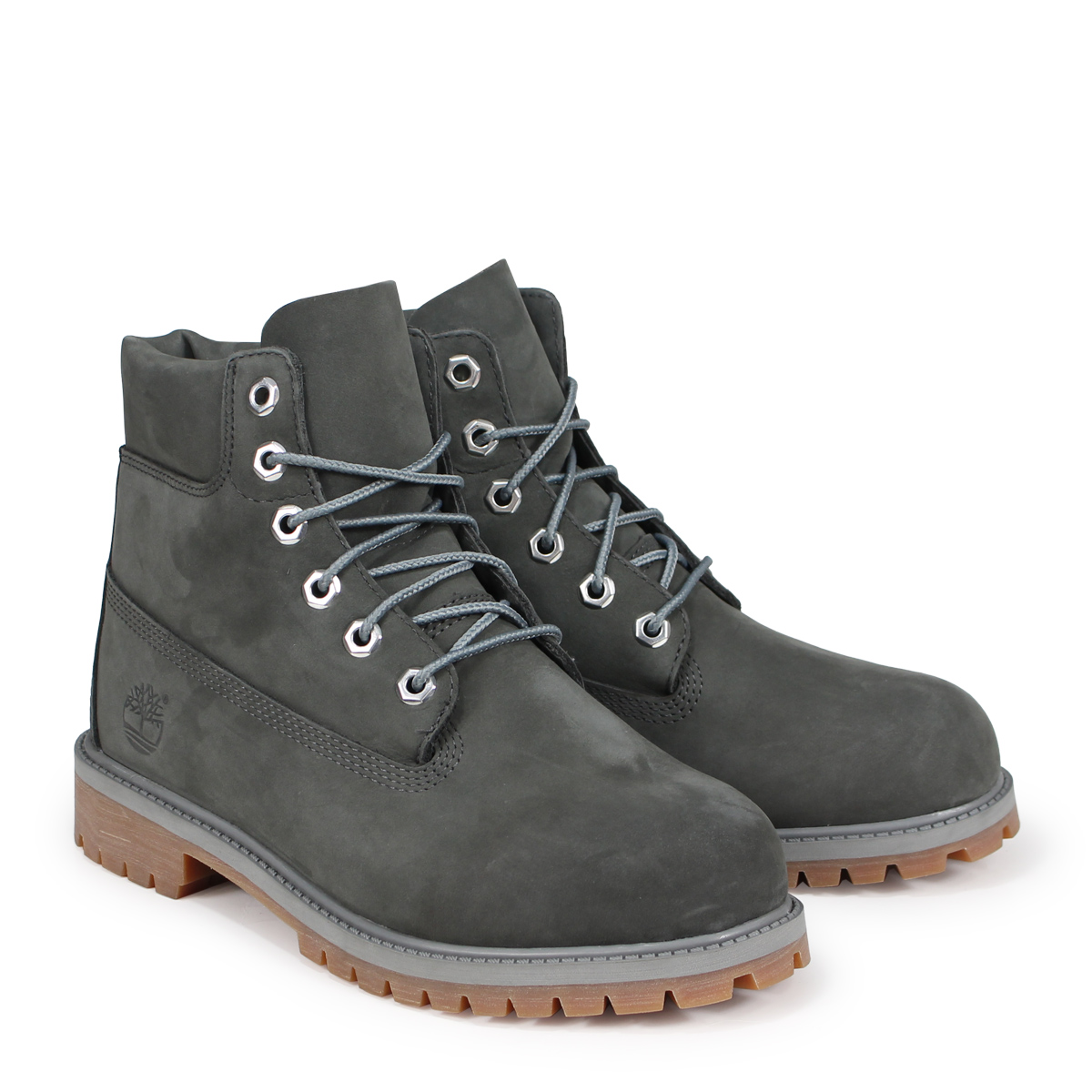 timberland 6 inch dark grey