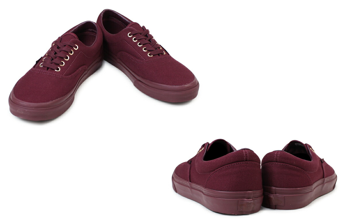 vans era maroon