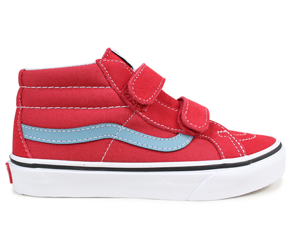 red velcro vans