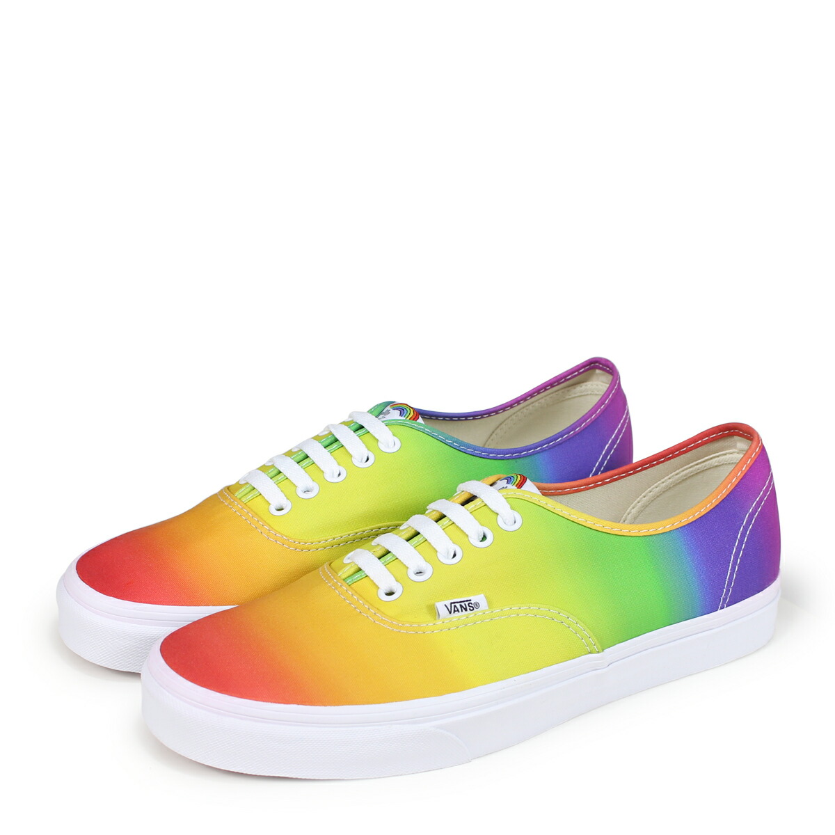 rainbow vans