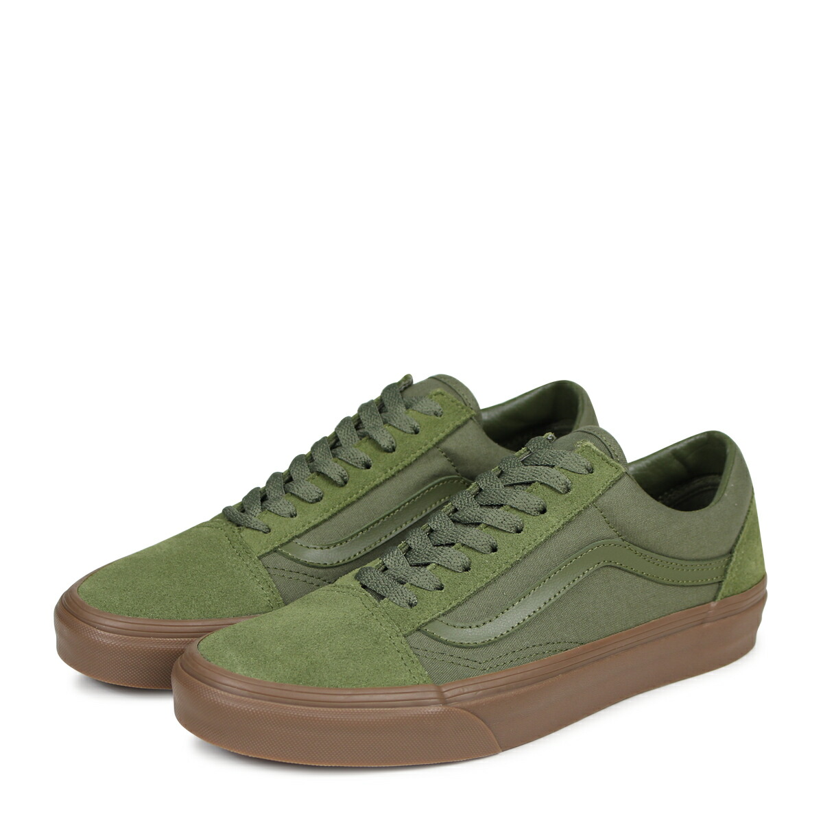 vans old skool olive