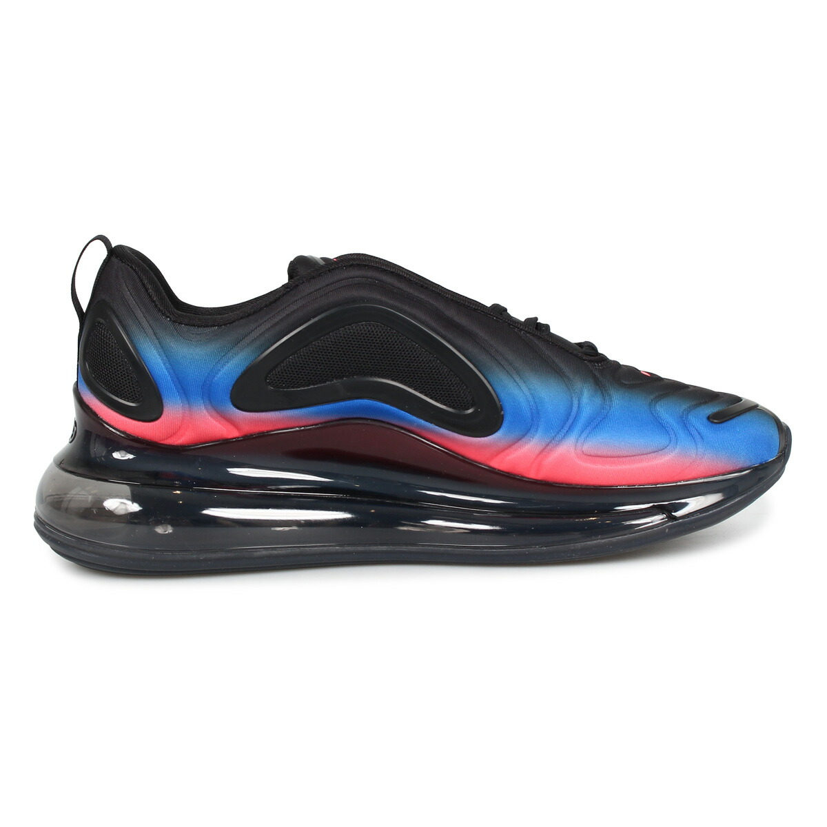 nike air max 720 black black