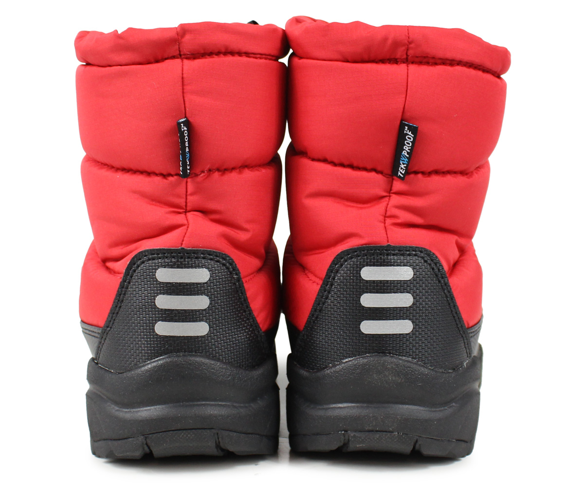 正規激安 The North Face K Nuptse Bootie Wp ノースフェイス ヌプシ ブーティー ウォータープルーフ ブーツ キッズ レッド Nfjw 高知インター店 Formebikes Co Uk