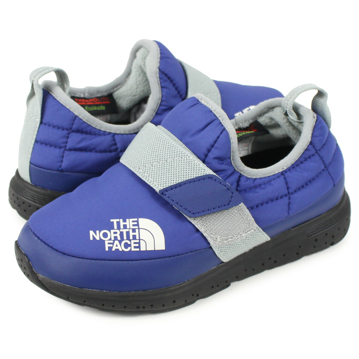 いいスタイル Nuptse K Face North The Traction Nfj519 ブルー キッズ スリッポン シューズ モック ライト トランクション ヌプシ ノースフェイス Moc Lite Tnf Nfj519 Tb Www Boubok Com