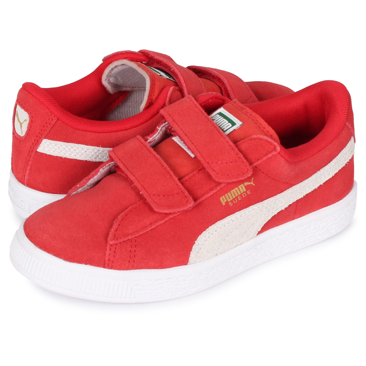 red puma shoes kids